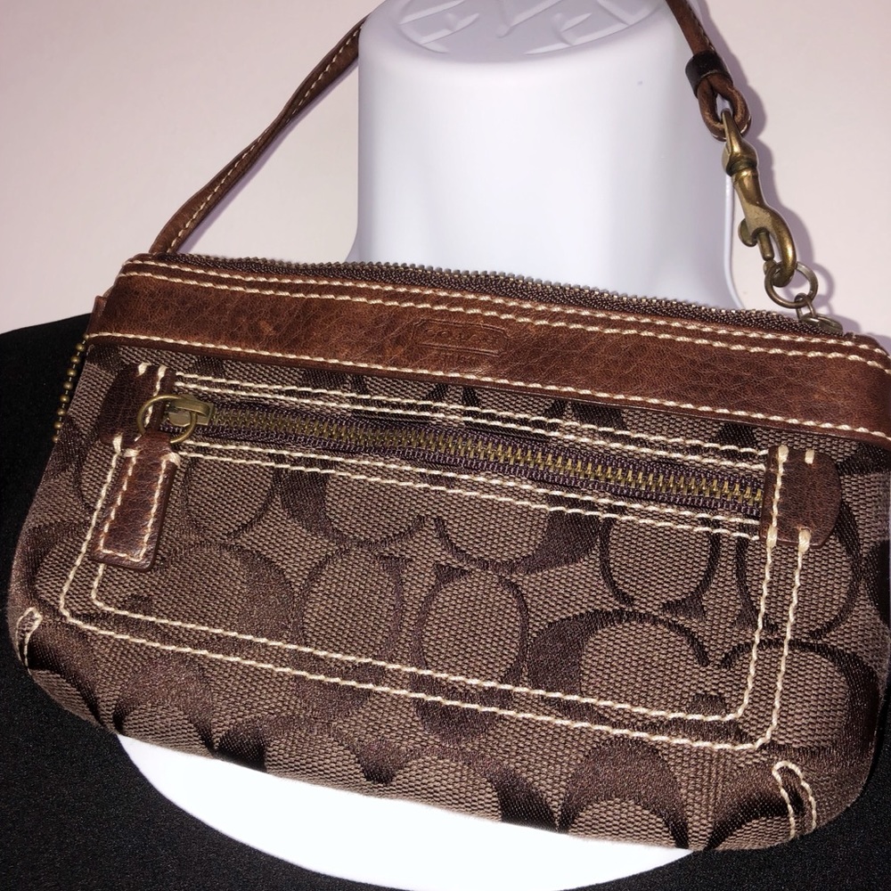 Authentic Coach Wristlet
